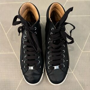 Ugg leather high tops, size 10